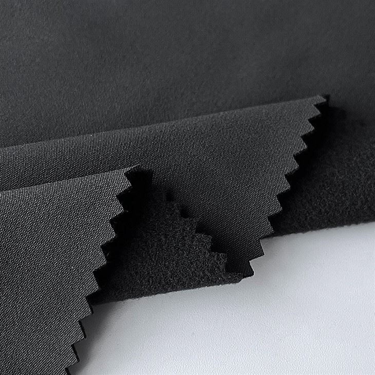 Dye Polyester-spandex Yarn Brushed Fabric factory